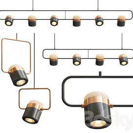 Ling pl linear suspension light